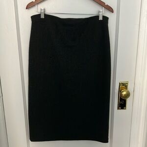 Club Monaco Dark Grey Stretch Pencil Skirt